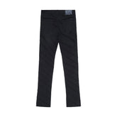 RTA Denis Mini Flare Ripped Black Jeans at Gravity NYC